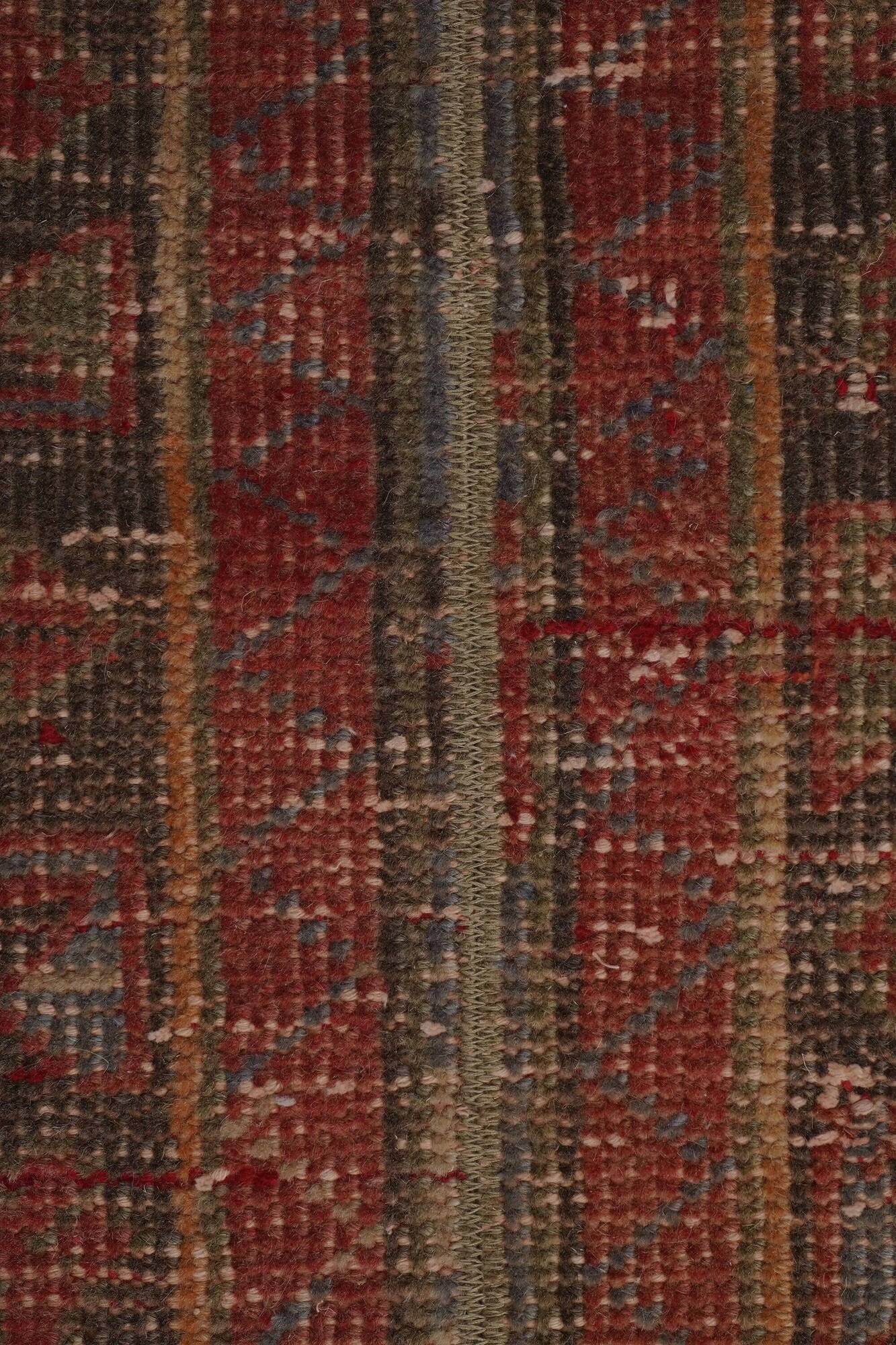 Vintage Turkish hallway rug 56x686 cm