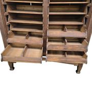 Commode/classeur/armoire de notaire vintage en bois