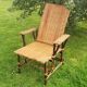 Chaise longue en rotin