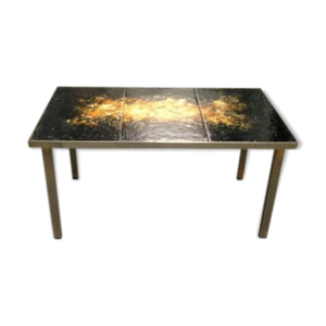 table basse en fer forgé,