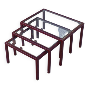 Tables gigognes en métal