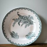 Vintage plate st amandinoise St Amand France lily of the valley motif