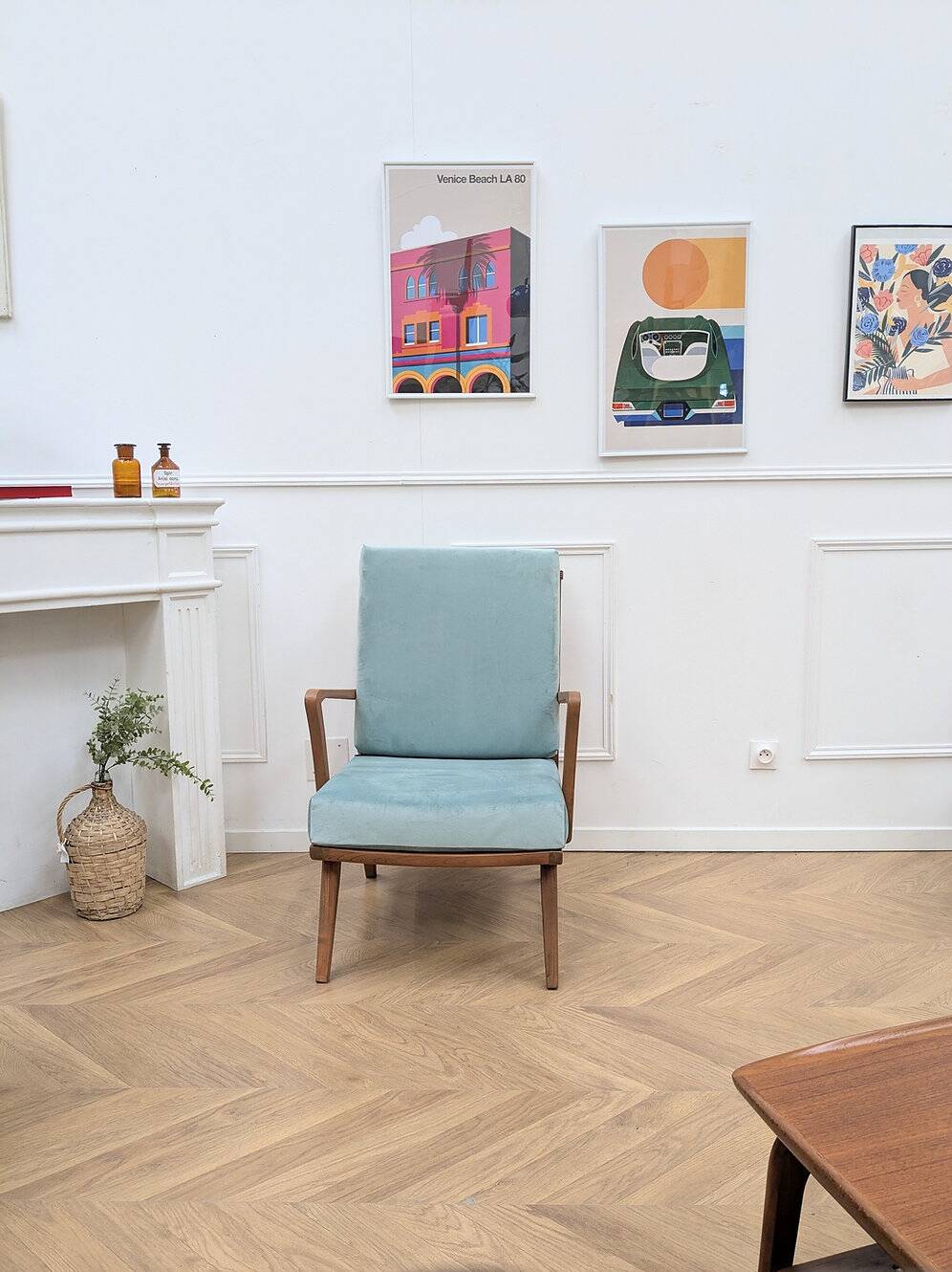 Vintage Scandinavian armchair