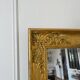 Antique mirror gilded with gold leaf 76cmx160cm