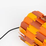 Suspension danoise vintage Facet pop de Louis Weisdorf, Lyfa, 1972