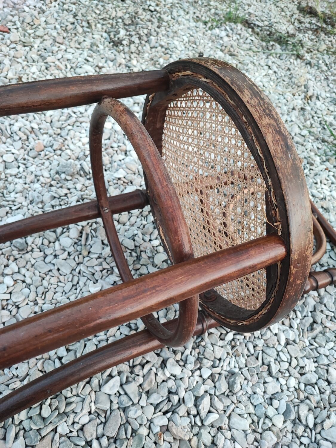 Fischel Austria cane chair