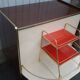 Meuble bar vintage tournant 1960