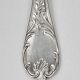 Twelve large table forks Christofle Marly, silver-plated metal.