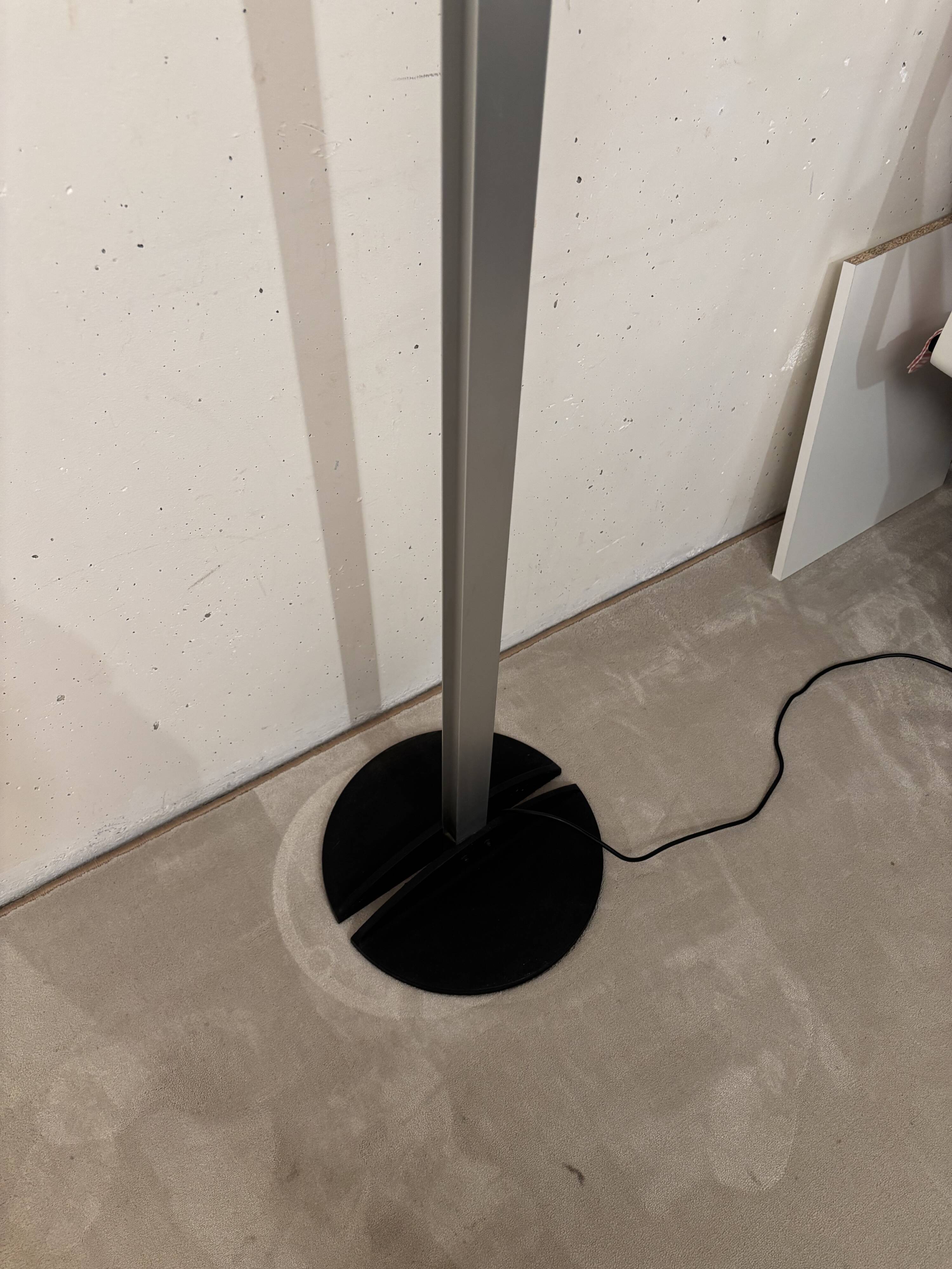 Olimpia floor lamp, Carlo Forcolini, artemide 1980