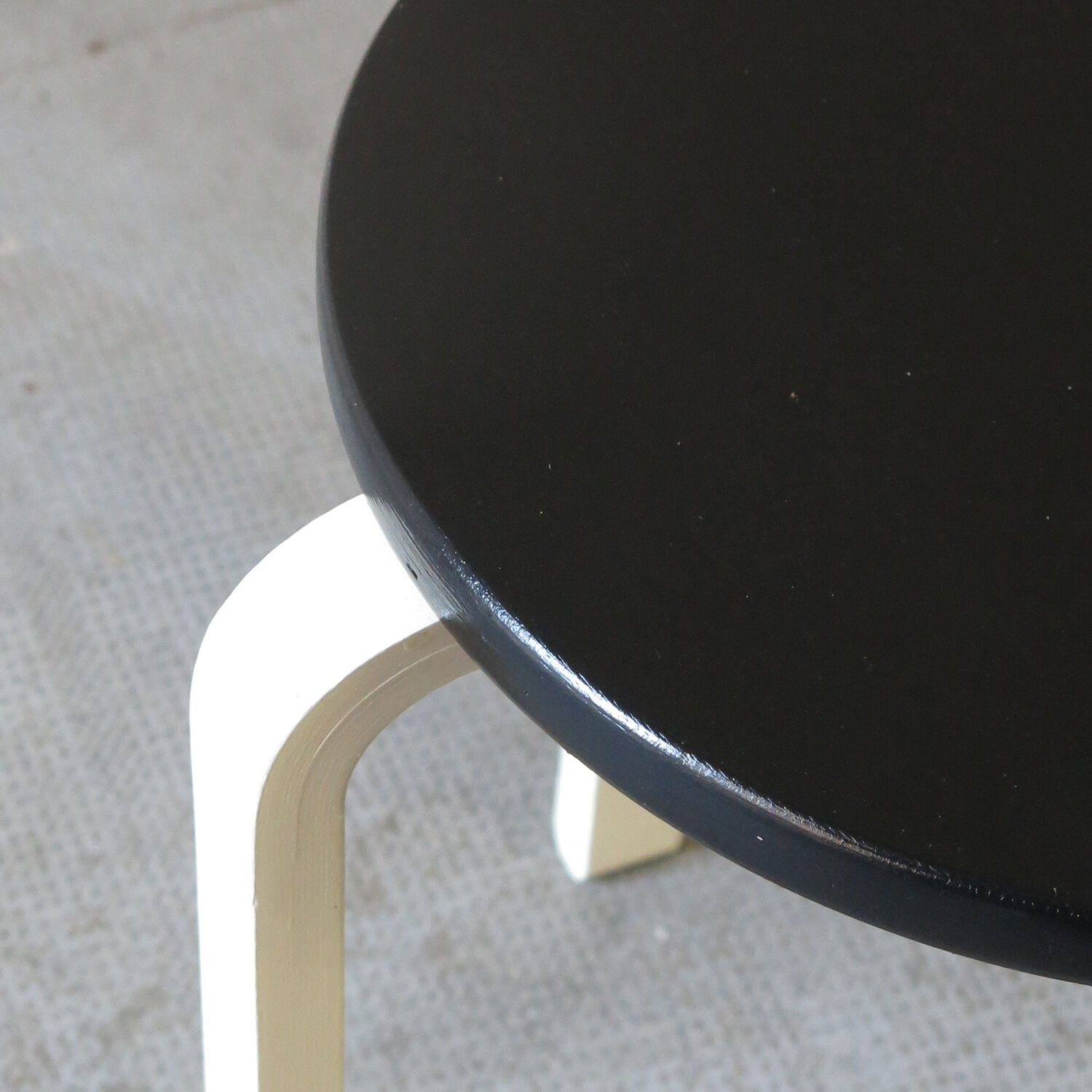 Two-tone Scandinavian stool