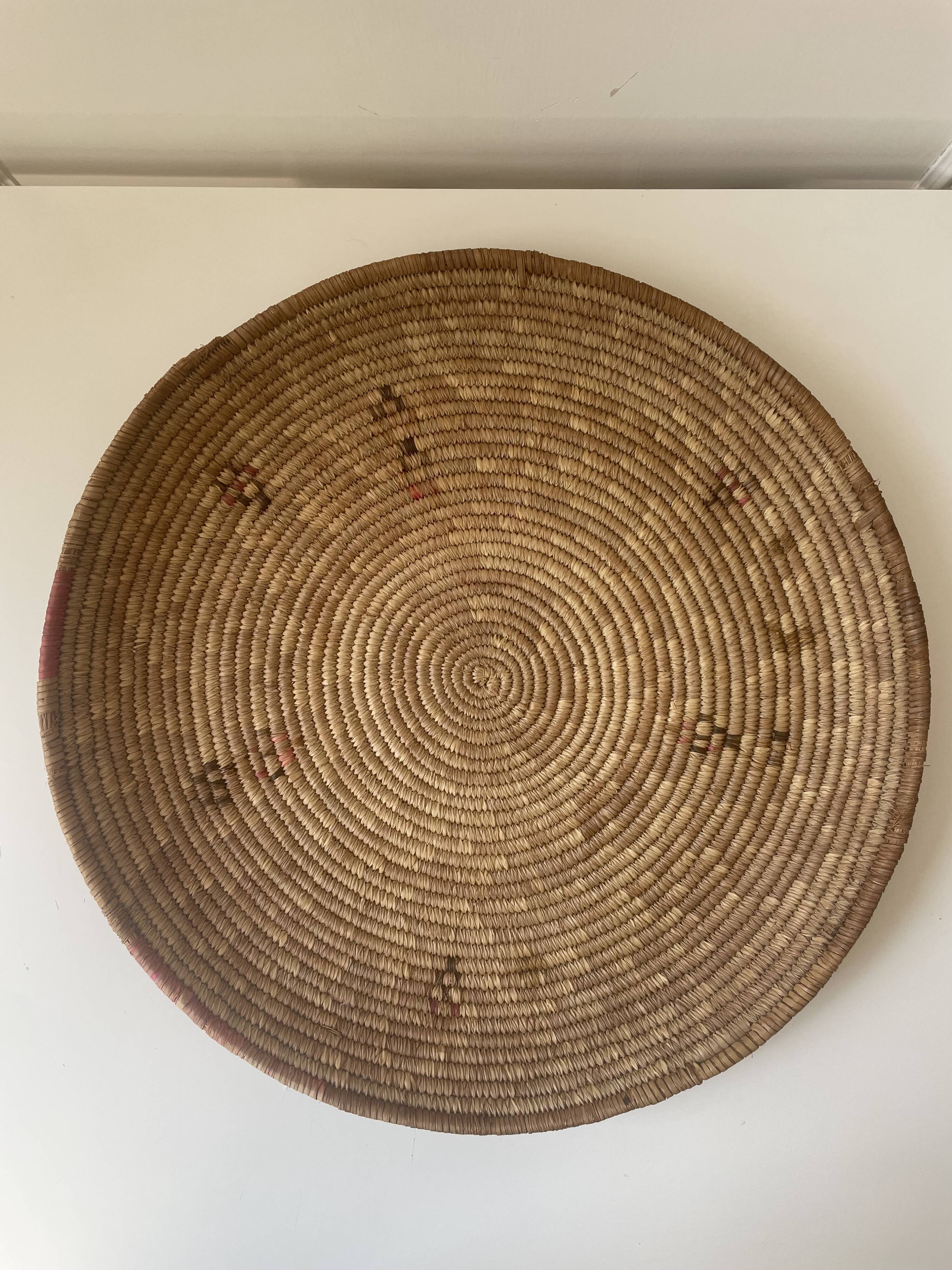 Ethiopian braid platter