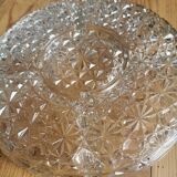 Vintage glass appetizer dish