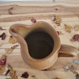 Pair of pitchers carafes vase stoneware