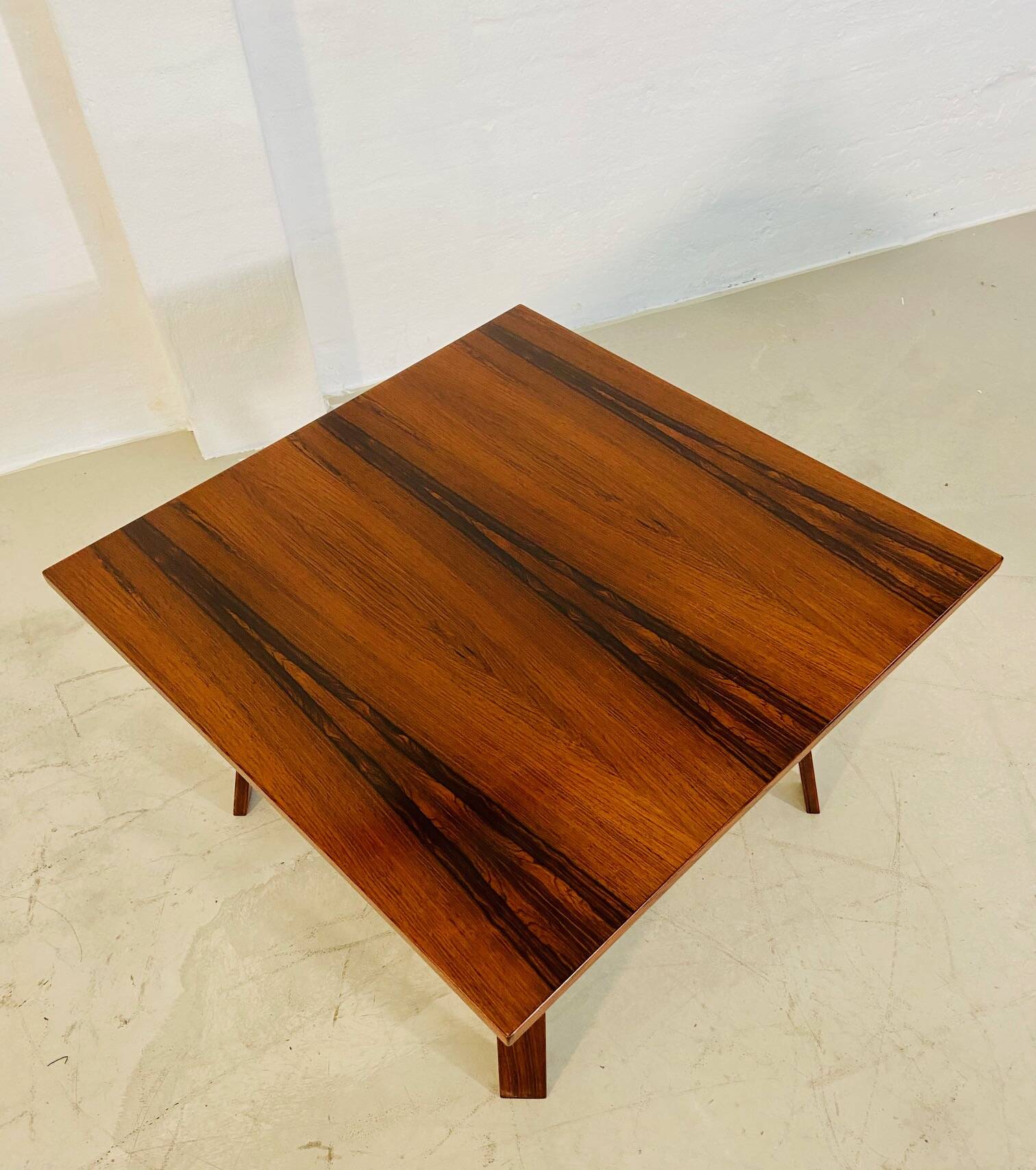 Vintage Danish mid-century rosewood coffee table