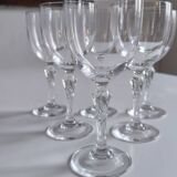 Set of 6 wine glasses