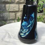 Blown glass vase Claude Morin 1979