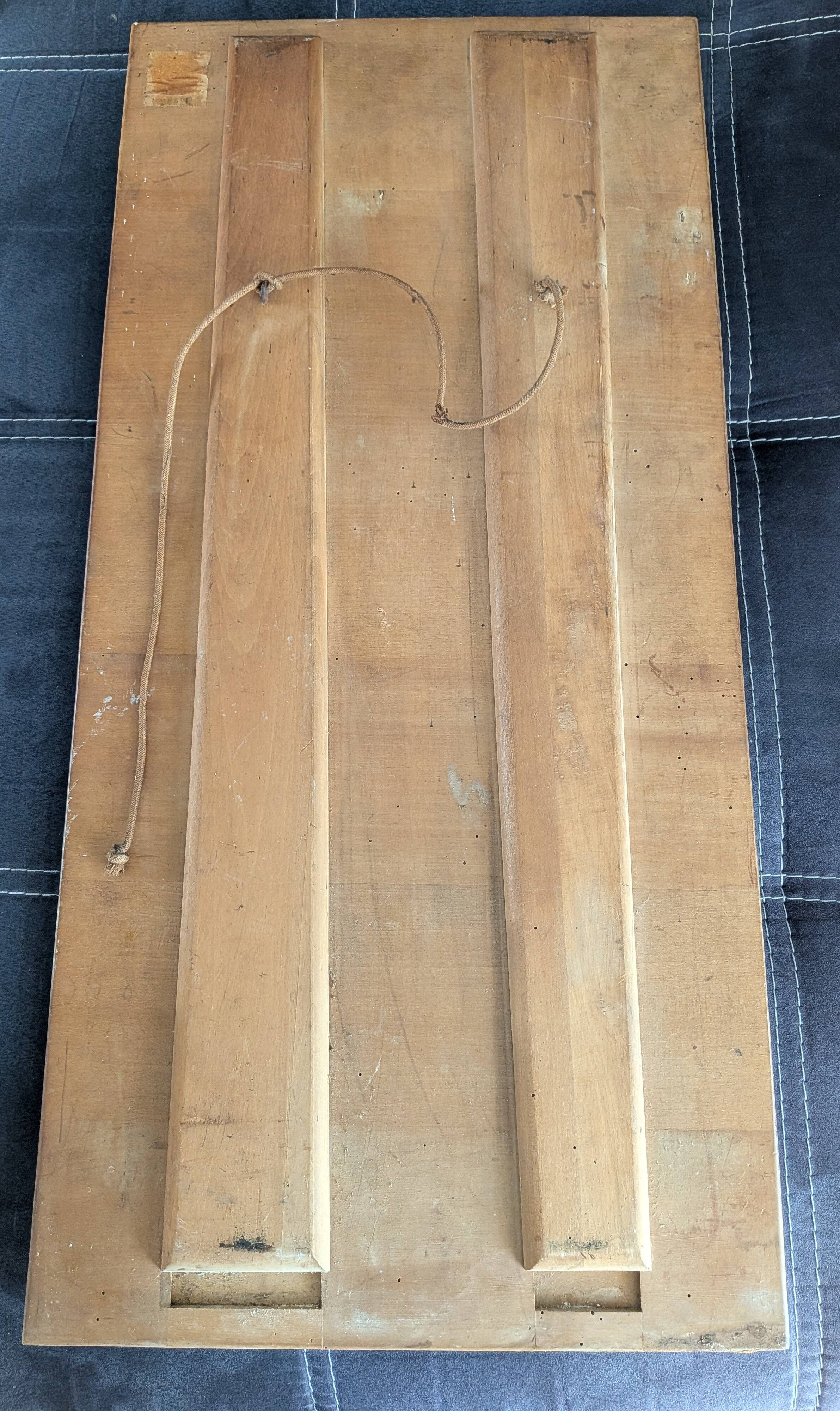 Panneau décoratif en bois type art nouveau