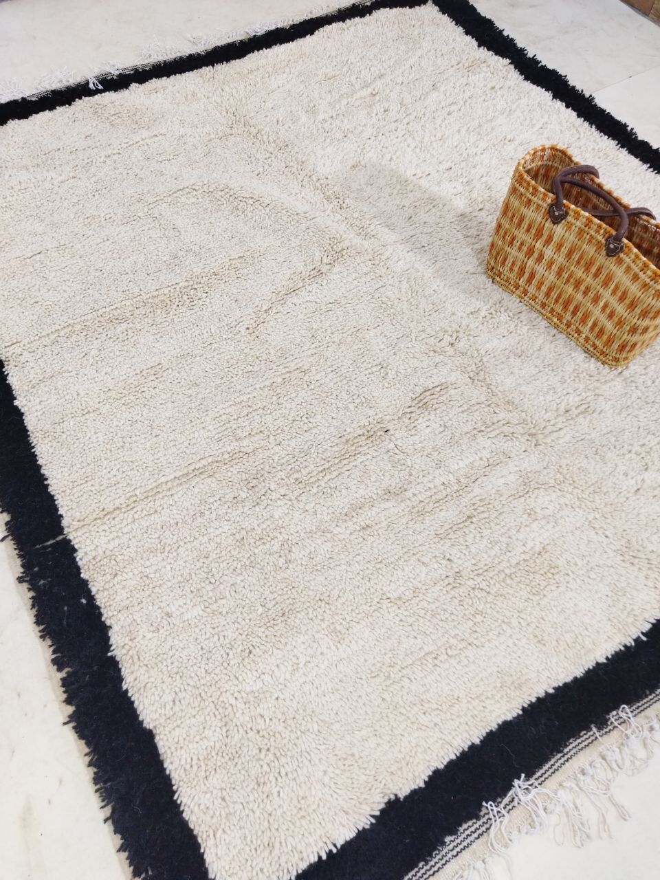 208x190cm moroccan berbere carpet