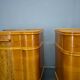 1939s pair of Art Deco bedside tables, Czechoslovakia