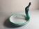 Duck-shaped trinket dish in glazed stoneware by J. C. Monange