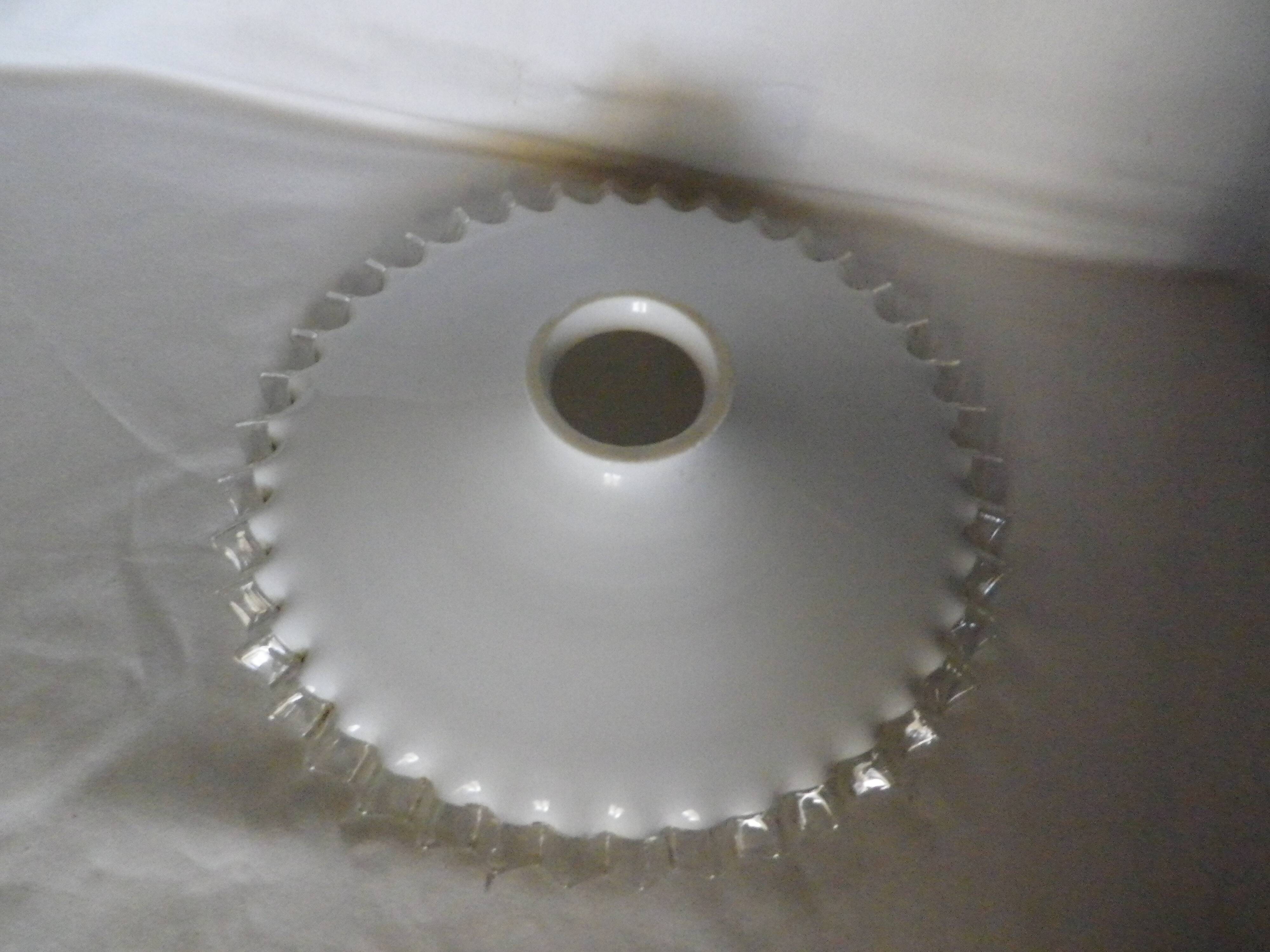 white serrated opaline