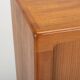 Danish teak sideboard with tambour doors, 1960s