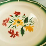 Digoin Hollow Plate - Sarreguemines "Esper" 1940