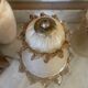 Paire de lampes de chevet en verre de Murano
