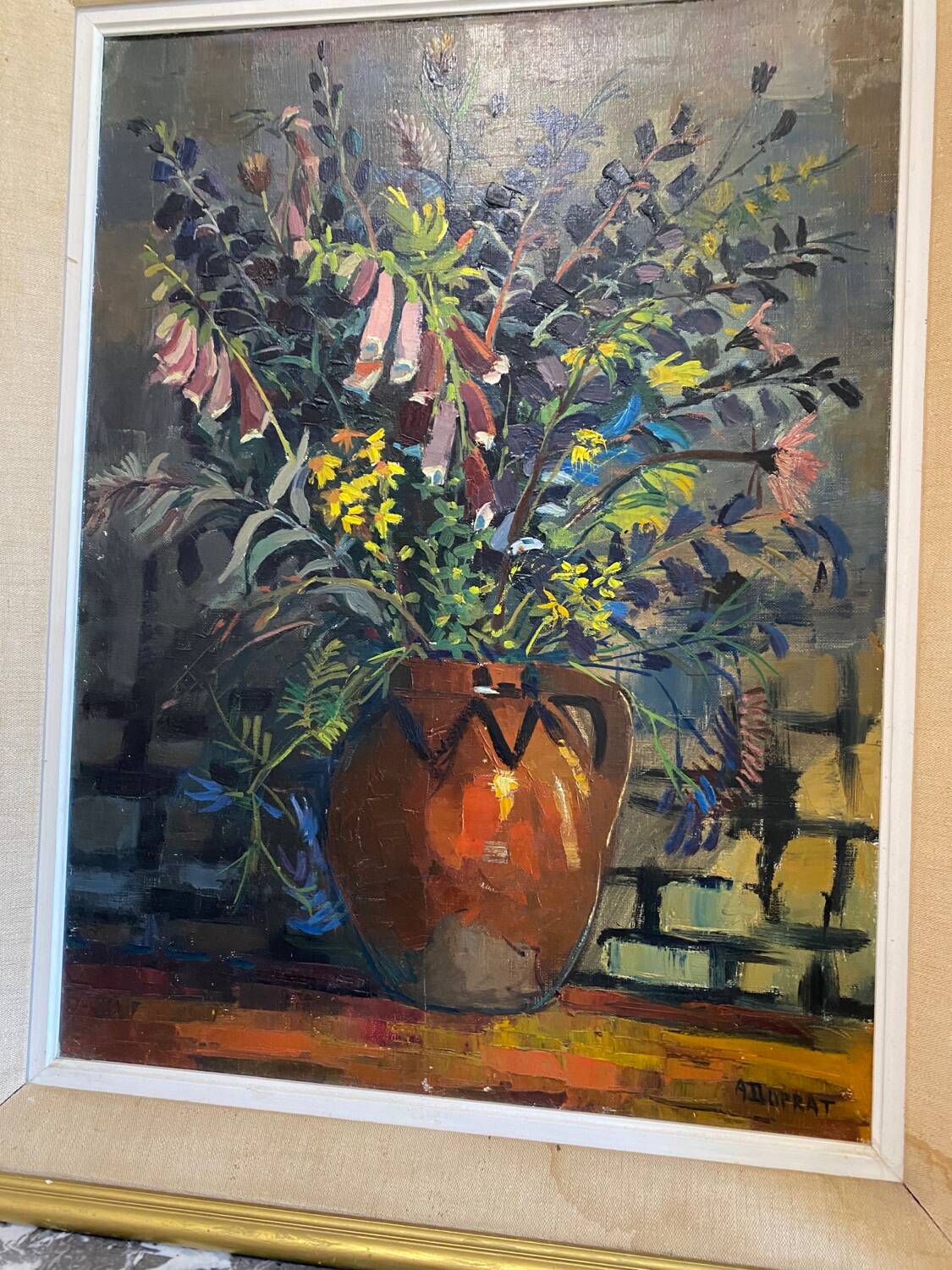 Oil on canvas André Duprat