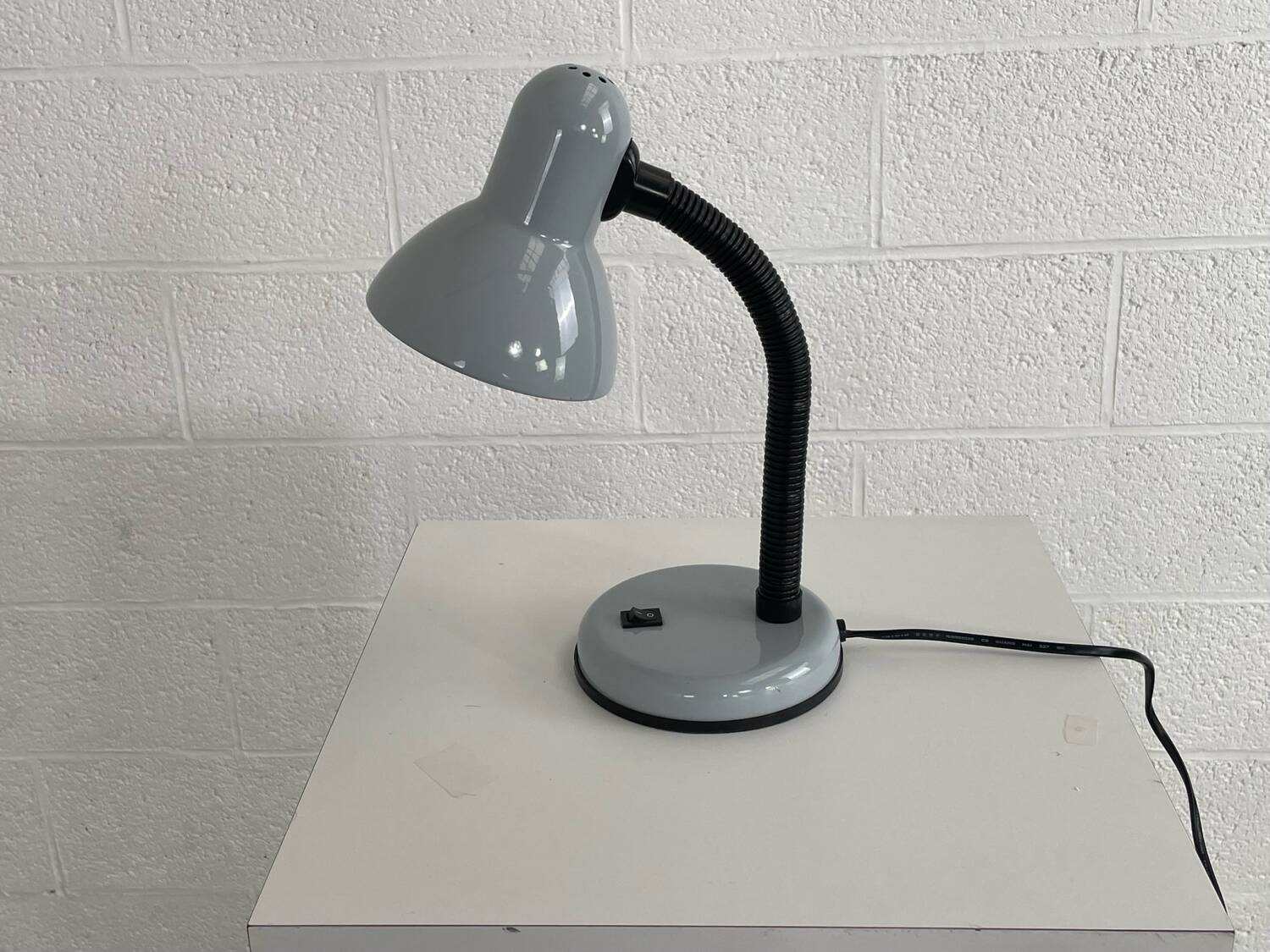 Industrial desk lamp