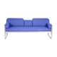 Blue bauhaus sofa - 1930s czechia