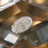 Lustre Palwa milieu du siècle en cristal