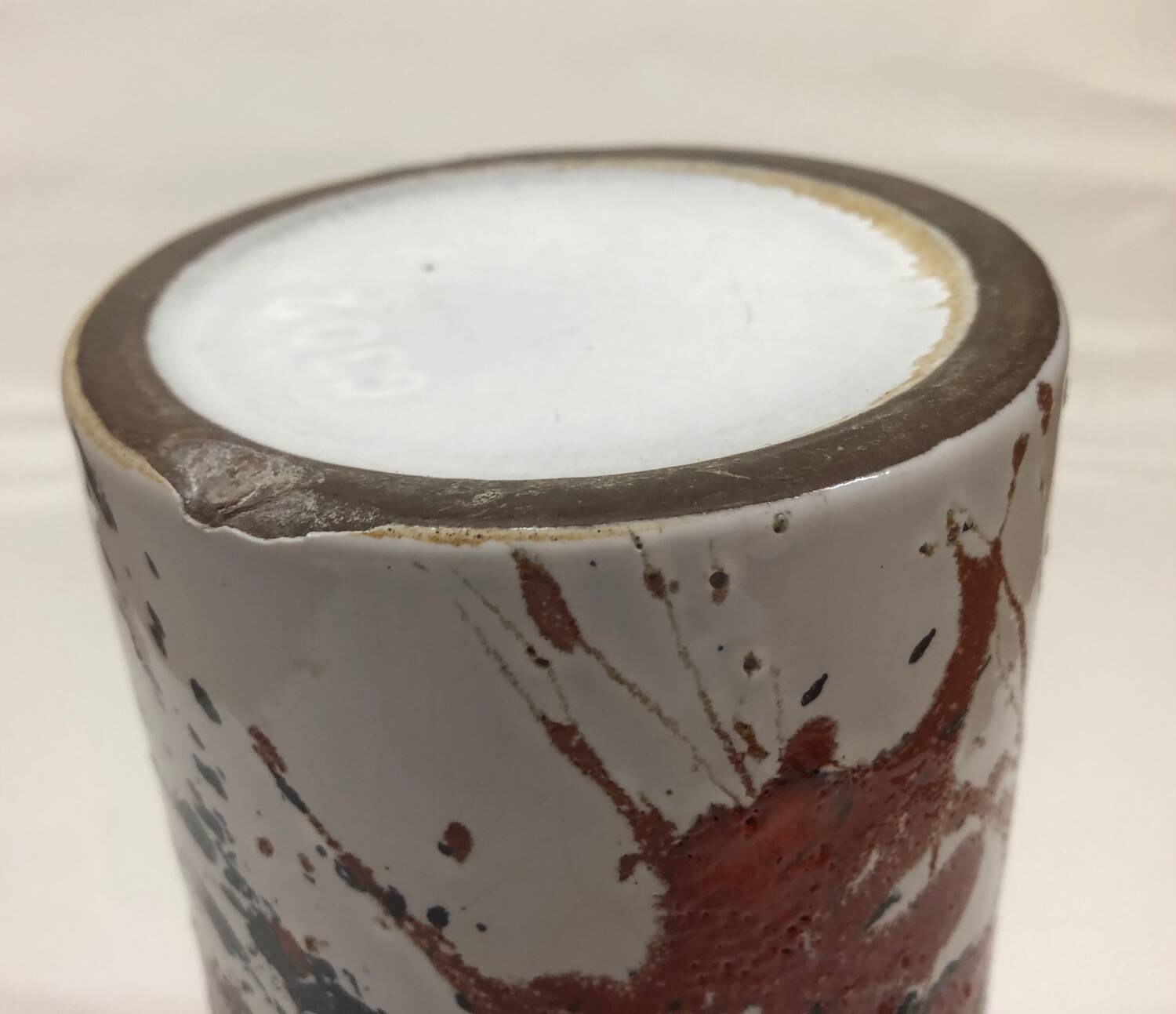 Vase pichet dripping West Germany