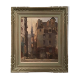 Oil on canvas Edward LE SAOUT