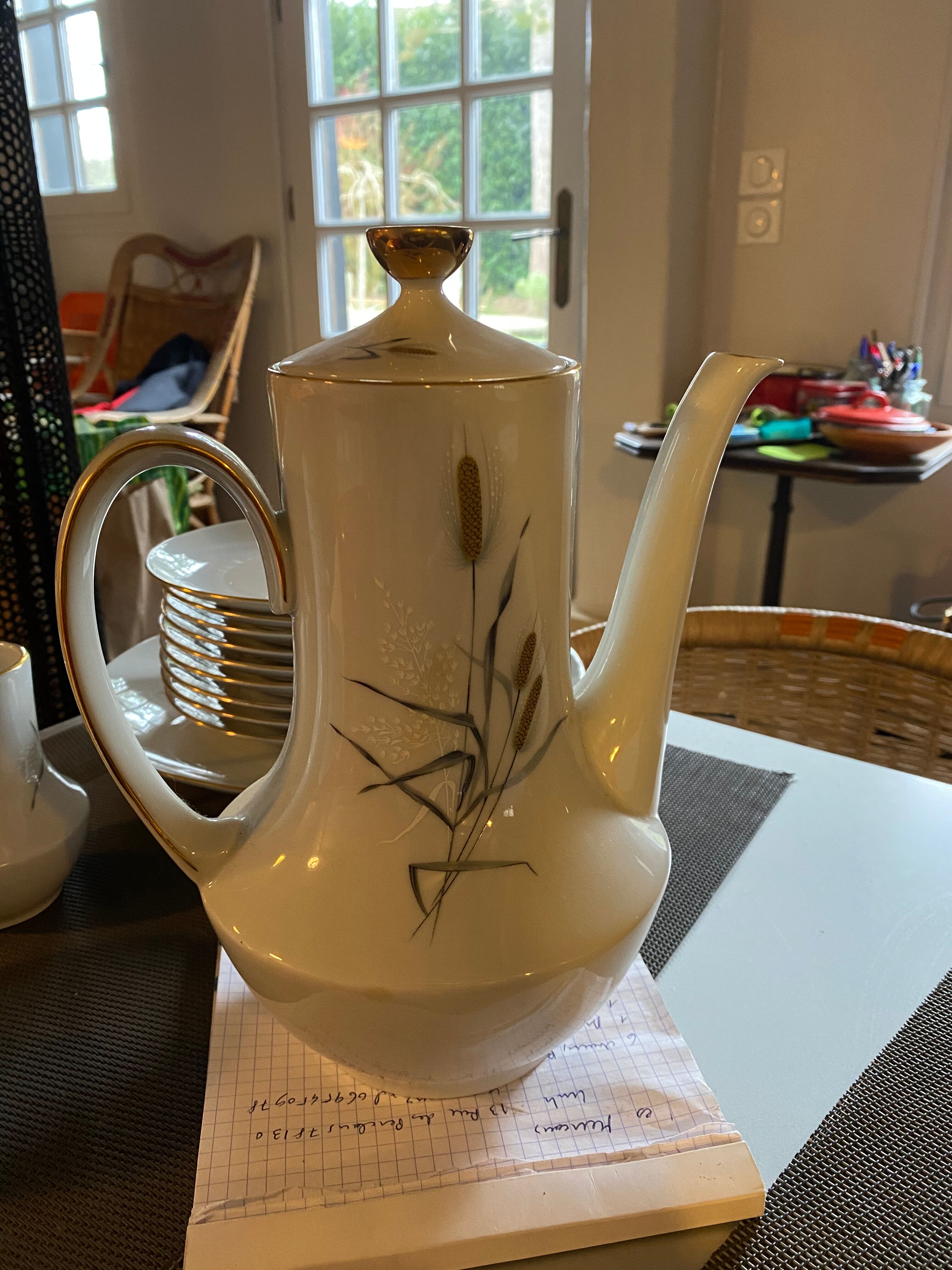 Winterling brand dessert service