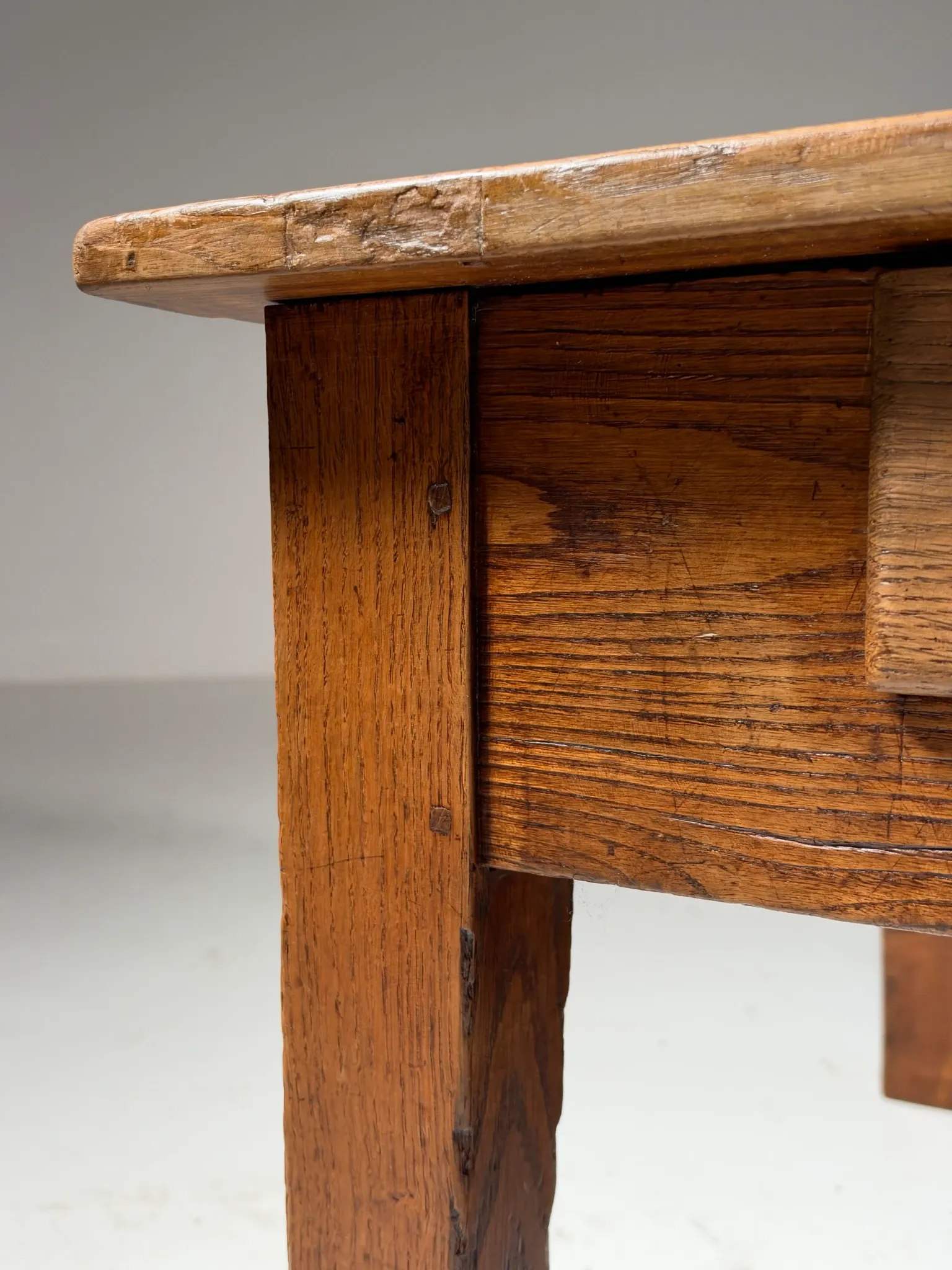 French coffee table 19th century oak