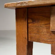 French coffee table 19th century oak