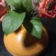 Old enameled terracotta hot water bottle