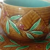 Dejeuner en barbotine tasse a chocolat onnaing sarreguemines