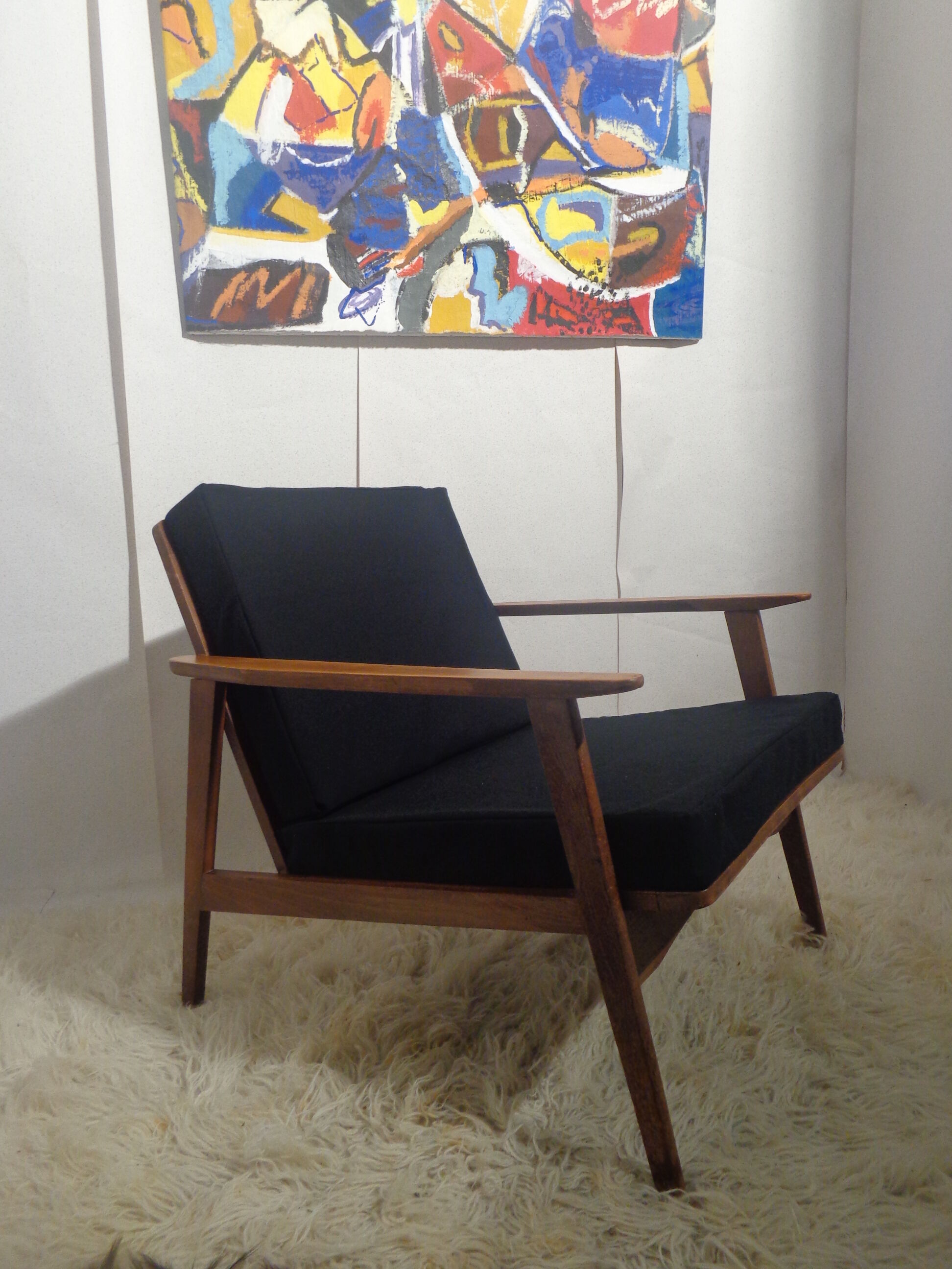 Scandinavian armchair from the 1960s