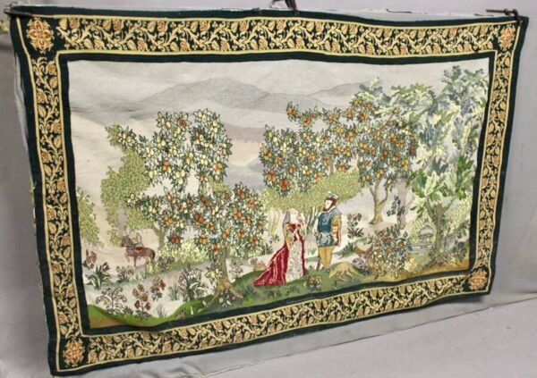 Tapisserie ''Scène Champêtre'' semi mécanique