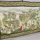Semi-mechanical "Country Scene" tapestry