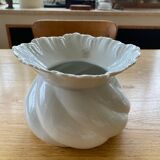White porcelain vase