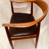 1950s Danish Hans Wegner Oak Model 503 Armchair