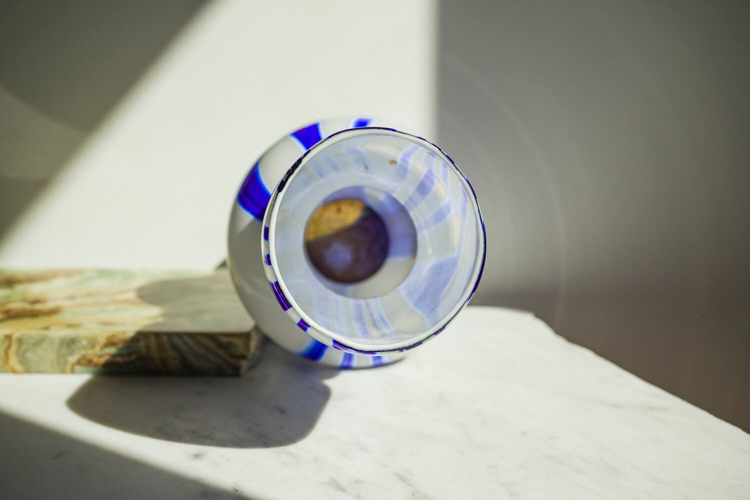 Vase en verre de Murano par Carlo Moretti