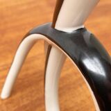 Sculptural porcelain vase from mid-century Germany by Lindner.