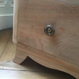 Walnut veneer chest of drawers 1930s