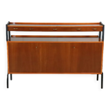 Vintage high sideboard two piece cabinet 'Korpela'