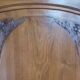 Art Nouveau carved walnut cabinet