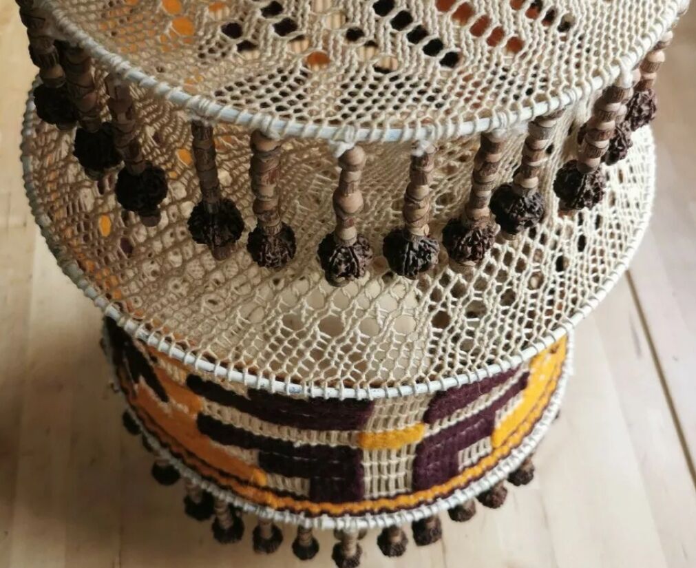 Macramé suspension 70s